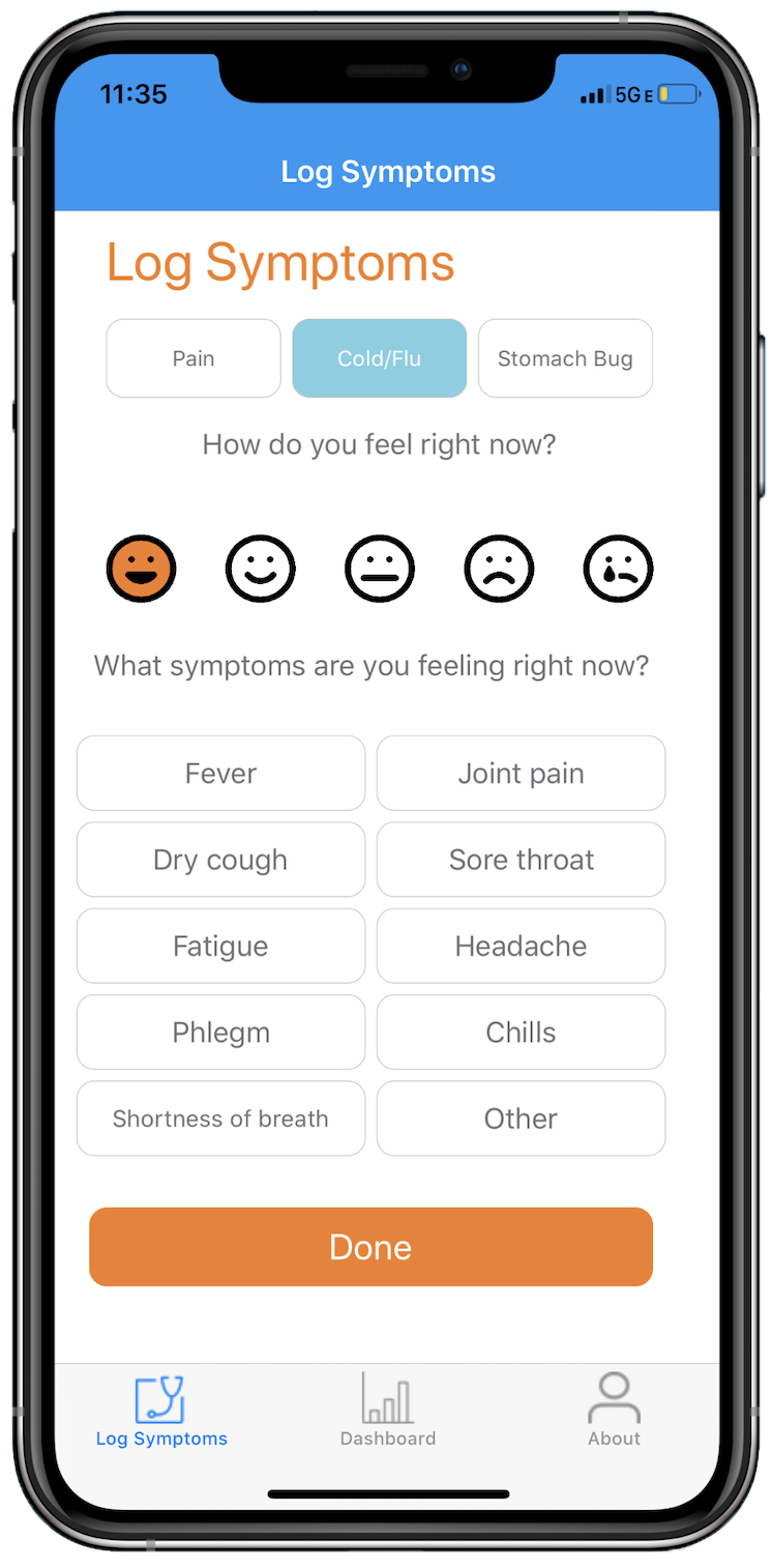 myMedDiary – Real Time Medical Data Tracking